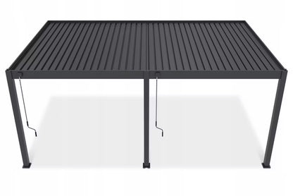 Pergola Deluxe Wall 3,6x6 m Antracit