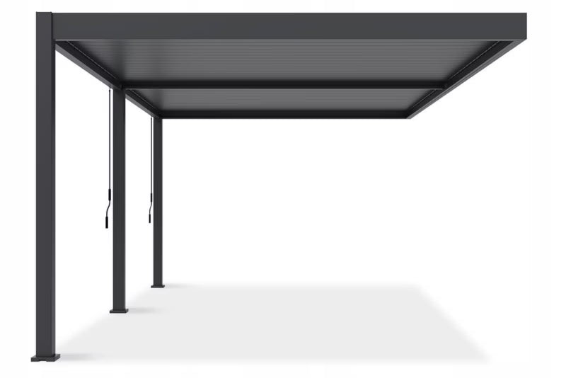 Pergola Deluxe Wall 3,6x6 m Antracit