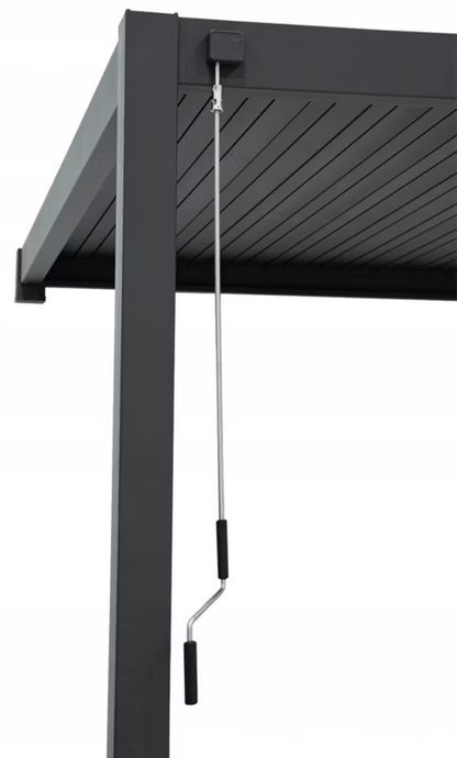 Pergola Elegance 3x4 m Antracit Aluminium
