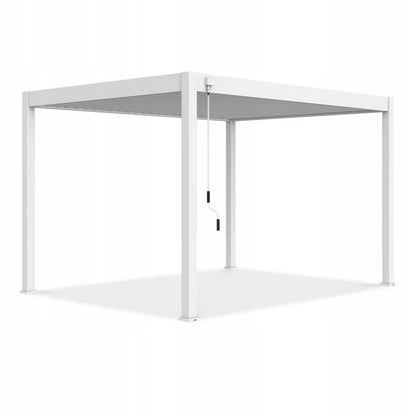 Pergola Elegance 3x4 m Hvid Aluminium