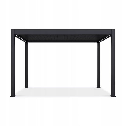 Pergola Elegance 3x4 m med LED-Belysning