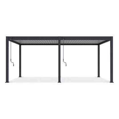 Pergola Elegance 3x6 m Antracit Aluminium