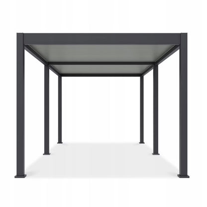 Pergola Elegance 3x6 m Antracit Aluminium
