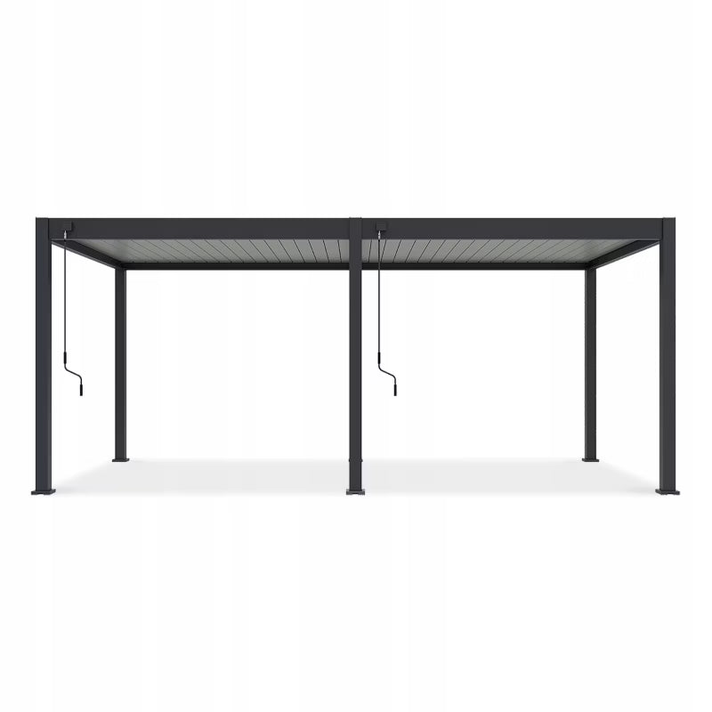 Pergola Elegance 3x6 m Antracit Aluminium