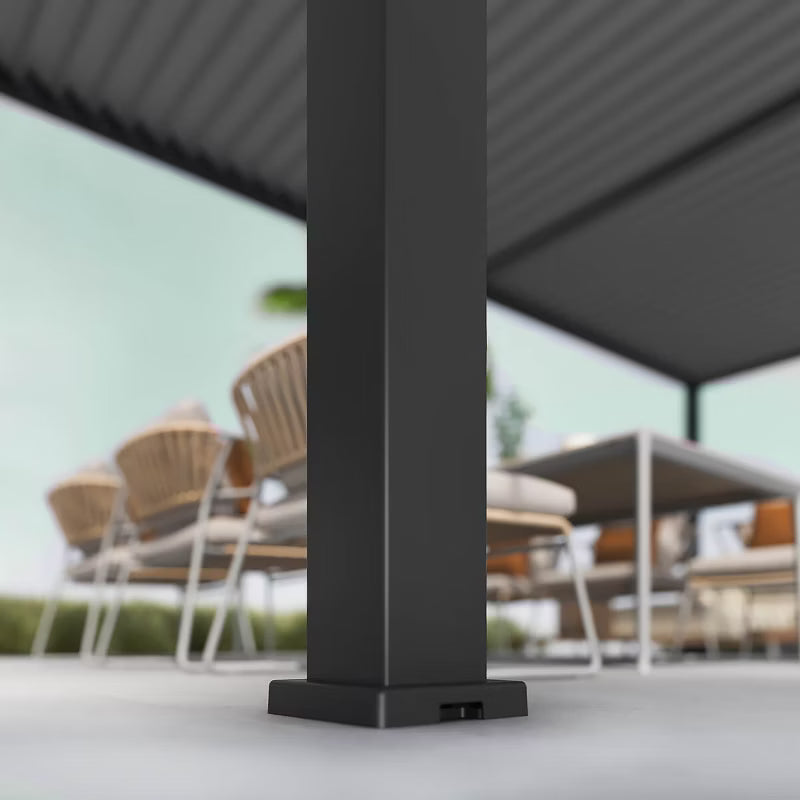 Pergola Elegance 3x6 m Antracit Aluminium