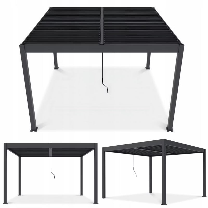 Pergola ELEGANCE DUO 4x4 m Aluminium