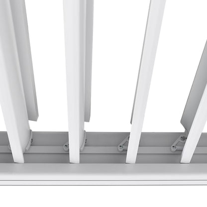 Pergola Fornoli 296x296 cm Hvid Aluminium