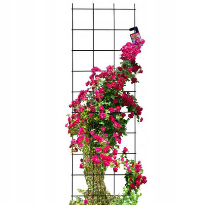 KADAX udendørs metalpergola til planteunderstøttelse – klatreplanter og blomster, gitter 45x150 cm, 1 stk.
