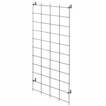 KADAX metal pergola til haven - plante- og blomsterstøtte, gitter 65x170 cm, 1 stk.