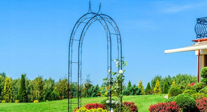 KADAX metal‑havepergola bue til blomster og roser 281 cm støtte 1 stk.