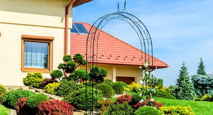 KADAX metal‑havepergola bue til blomster og roser 281 cm støtte 1 stk.