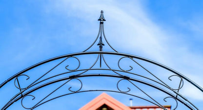 KADAX metal‑havepergola bue til blomster og roser 281 cm støtte 1 stk.