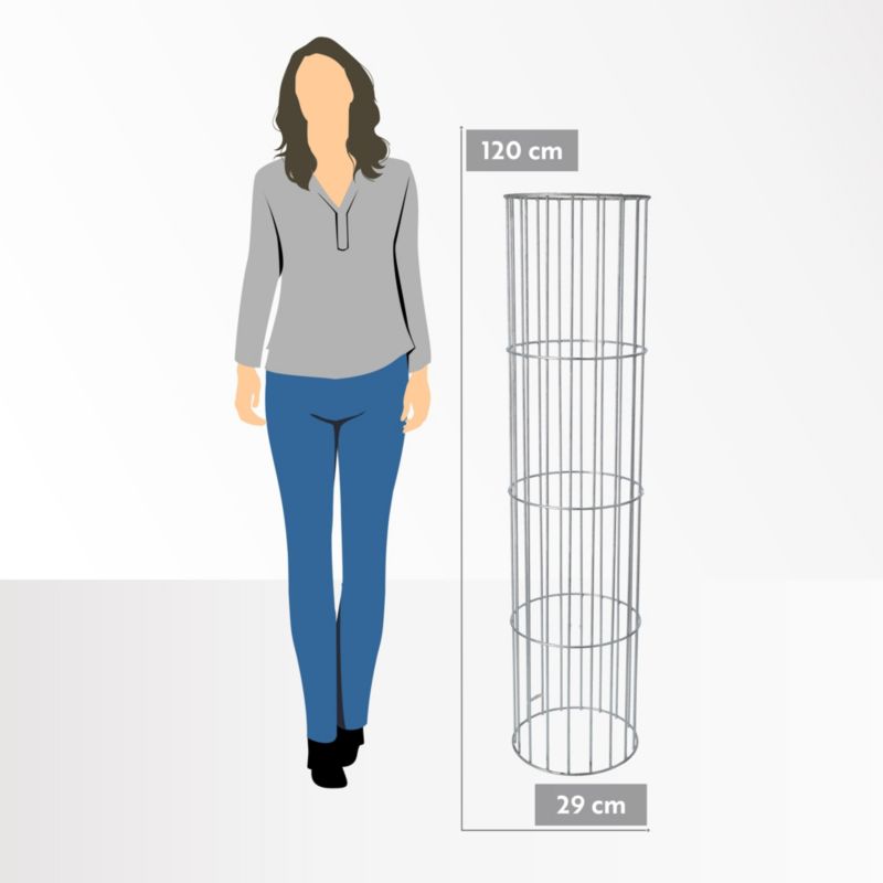 Pergola KADAX Have Stolpe Plantekasse 120 cm 1 stk.