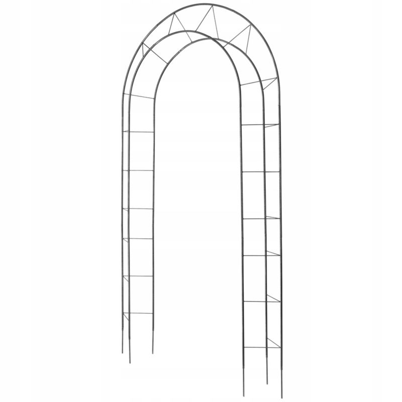 KADAX Havepergola Bue til Blomster i Metal 273 cm, 1 stk.