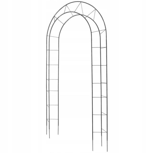 KADAX Havepergola Bue til Blomster i Metal 273 cm, 1 stk.