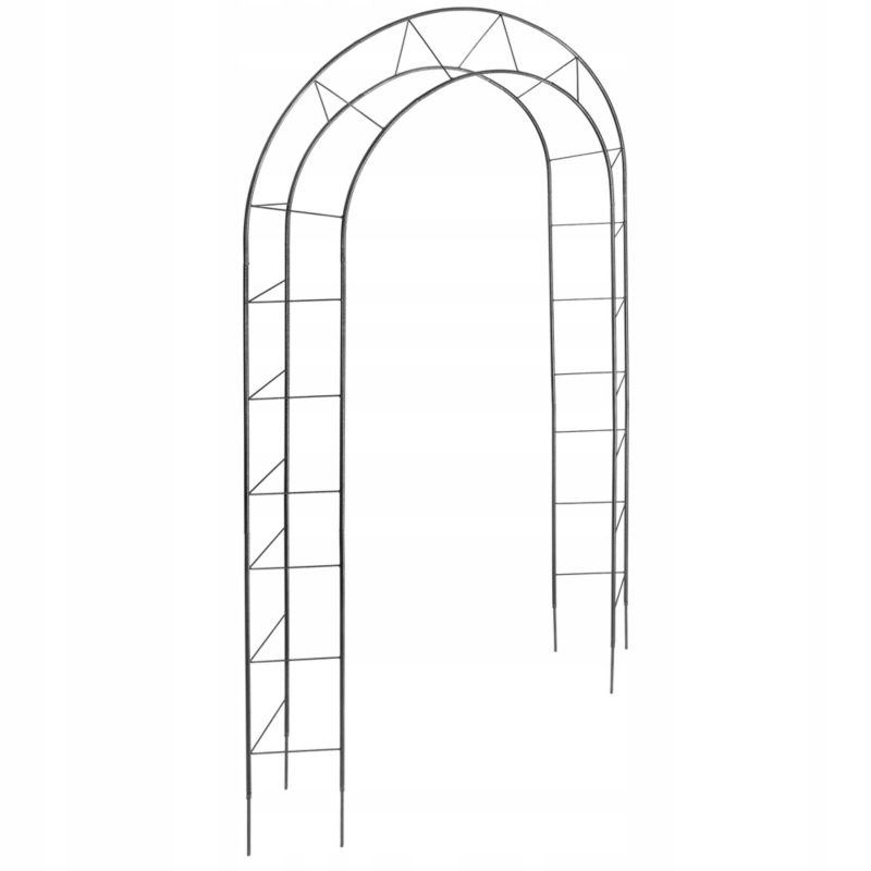 KADAX Havepergola Bue til Blomster i Metal 273 cm, 1 stk.