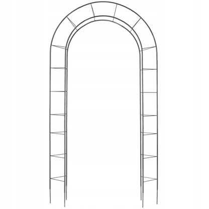 KADAX Havepergola Bue til Blomster i Metal 273 cm, 1 stk.
