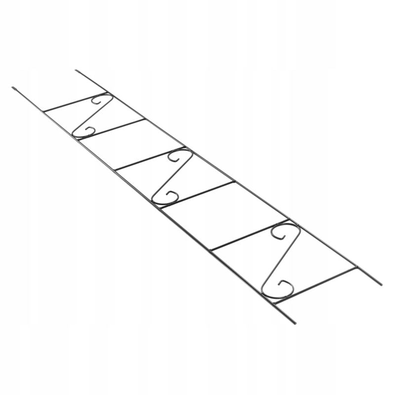 Pergola KADAX Haveunderstøttelse til blomster i metal 180 cm klatrestige til roser, 1 stk.