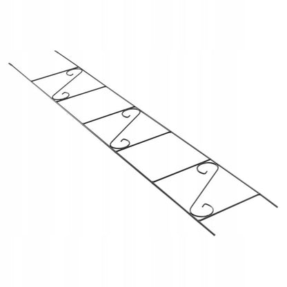 Pergola KADAX Haveunderstøttelse til blomster i metal 180 cm klatrestige til roser, 1 stk.