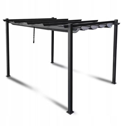 Pergola Lilia 282x400 cm Antracit Aluminium