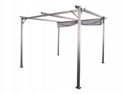 Pergola Sprint 3x3 m Grå Stål
