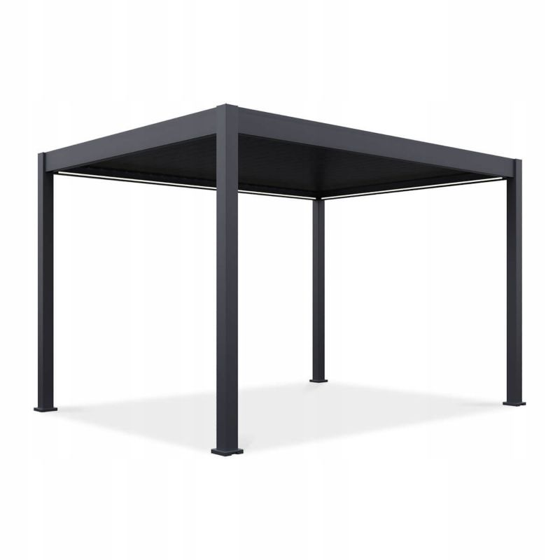 Aluminiumspær Elegance 3x4 m Automatisk LED