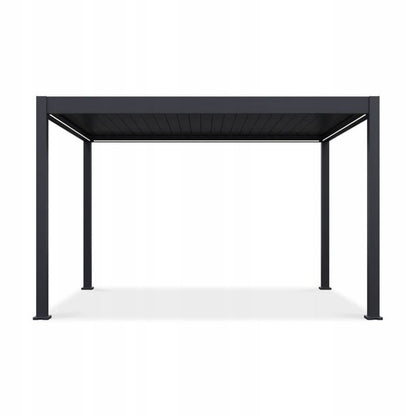 Aluminiumspær Elegance 3x4 m Automatisk LED