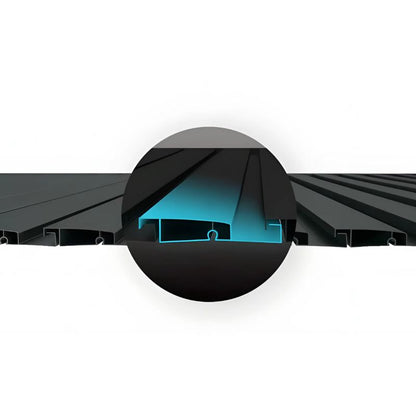 Pergola Aluminium Deluxe Automatic 360x720 cm LED