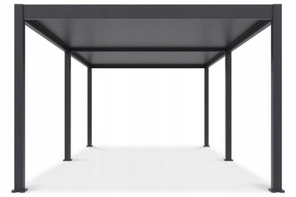 Pergola Aluminium Deluxe Automatic 360x720 cm LED