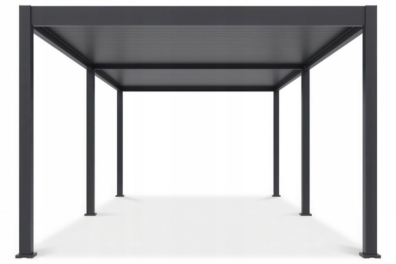 Pergola Aluminium Deluxe Automatic 360x720 cm LED