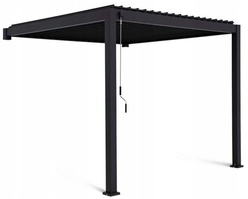 Pergola Premium Wall 300x300 cm Antracit