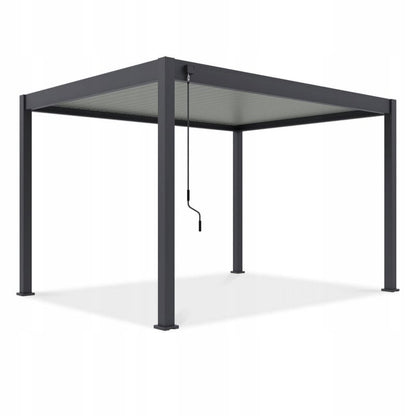 Aluminiumspær Elegance 3x4 m Automatisk LED