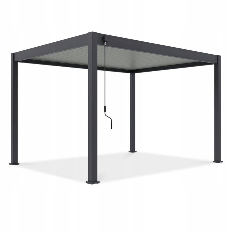 Aluminiumspær Elegance 3x4 m Automatisk LED