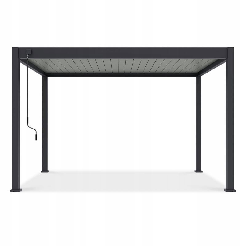 Aluminiumspær Elegance 3x4 m Automatisk LED