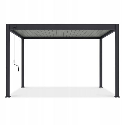 Aluminiumspær Elegance 3x4 m Automatisk LED