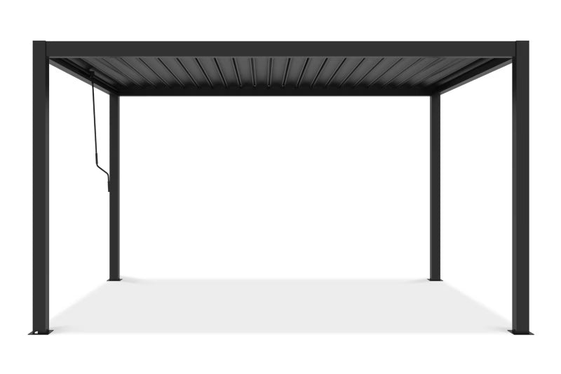Pergola PRIMARY 4x4 m Antracit Stål