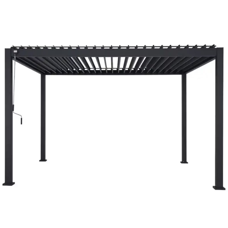 Pergola Solid 3x4 m Antracit
