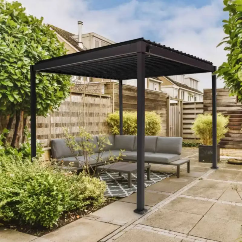 Pergola Solid 3x4 m Antracit