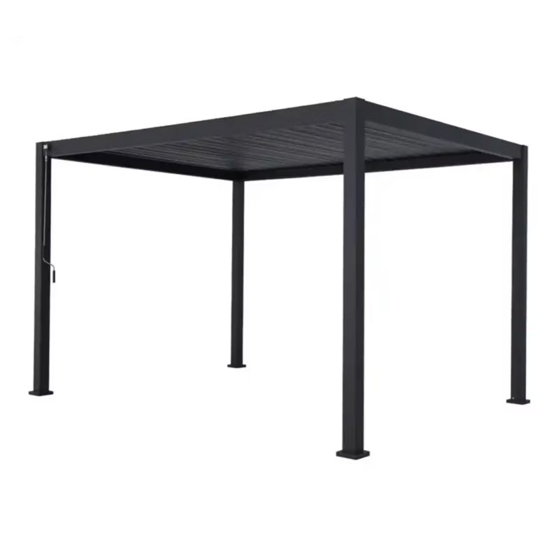 Pergola Solid 3x4 m Antracit
