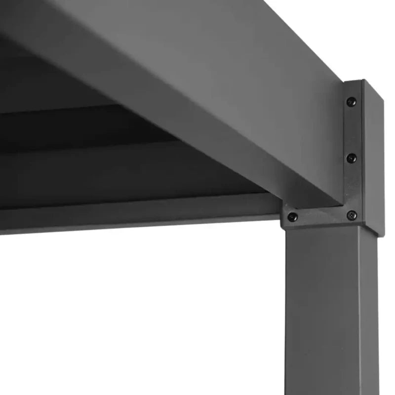 Pergola Solid 3x4 m Antracit