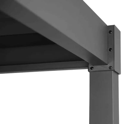 Pergola Solid 3x4 m Antracit