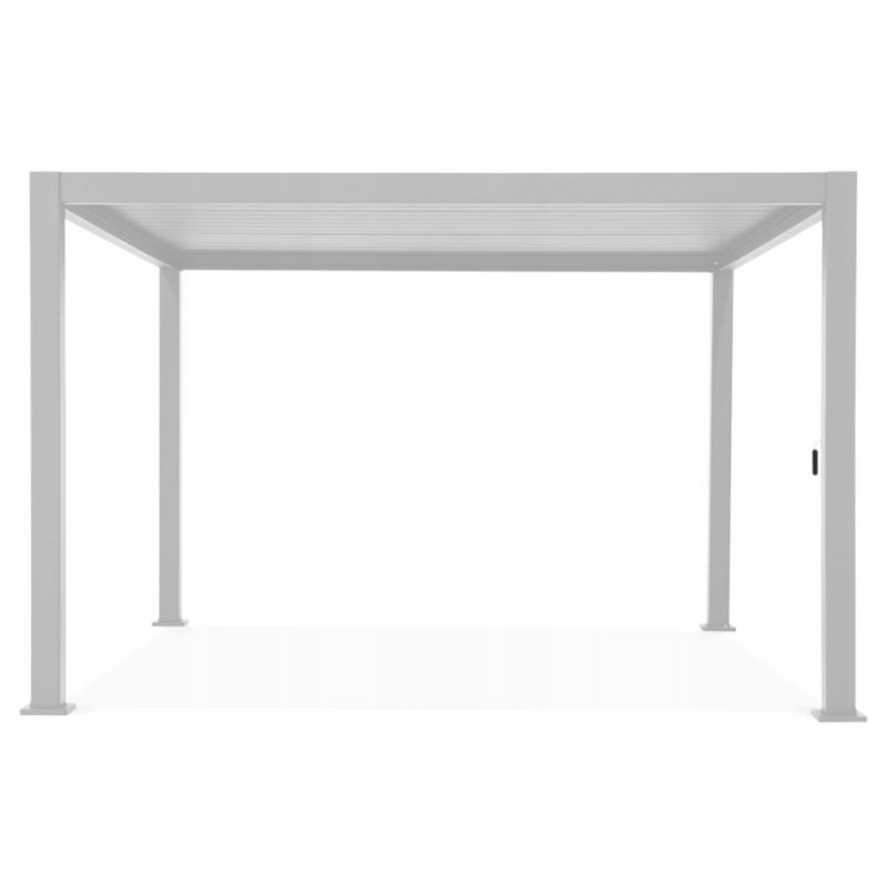 Aluminiumspær Premium 300x400 cm Hvid