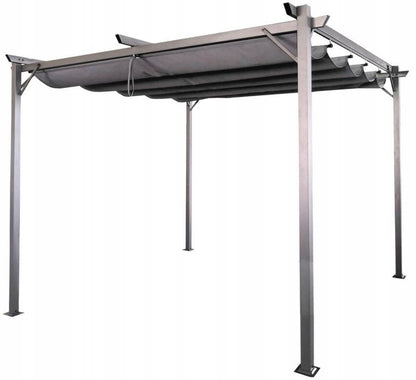 Pergola Sprint 290x290 cm Stål Antracit