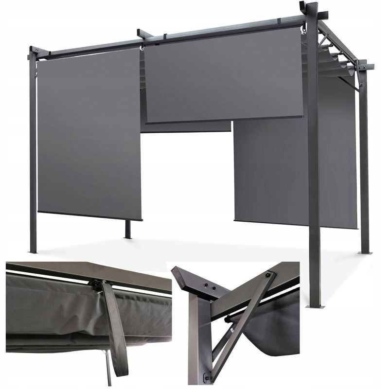 Pergola Sprint Plus 3x4 Antracyt
