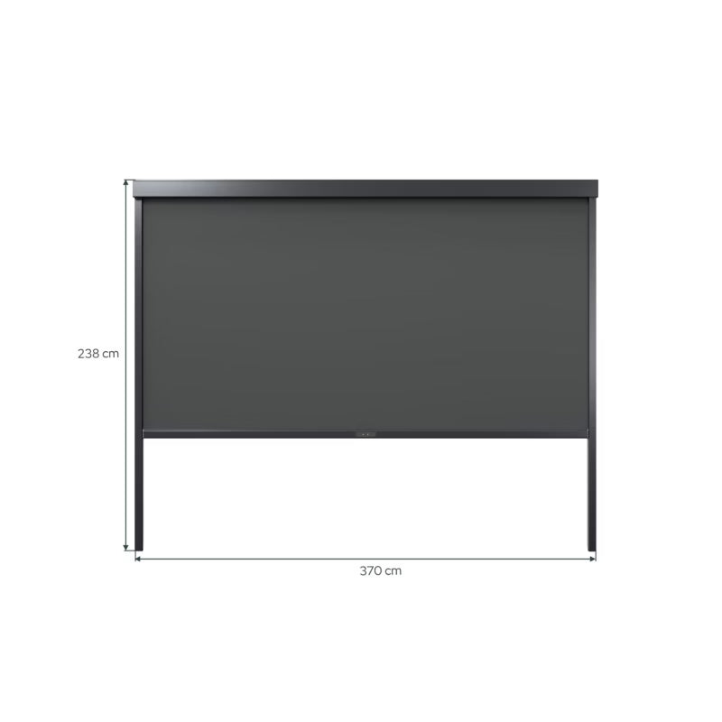 Pergolamarkise Luxe 370x238 cm Antracit