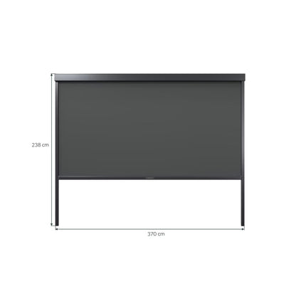 Pergolamarkise Luxe 370x238 cm Antracit