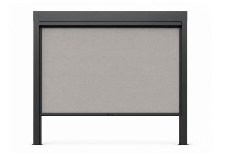 Pergolarullegardin 370x232 cm Antracitgrå