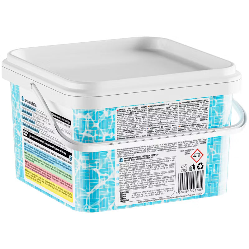 pH Minus Granulat 3 kg Hvid