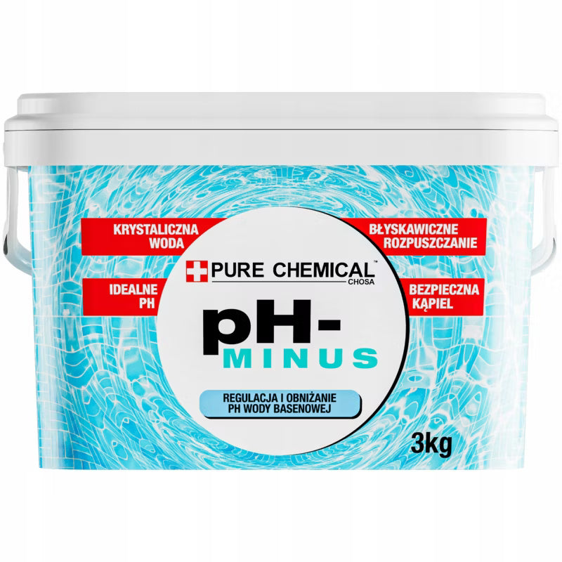 pH Minus Granulat 3 kg Hvid