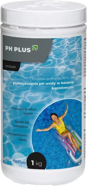 pH Plus Granulat 1 kg til Pool